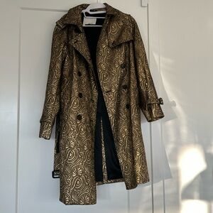 3.1 Phillip Lim gold trench coat